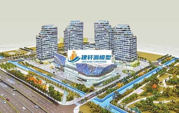 上甘岭智慧城模型